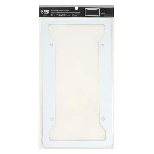 Sublimation License Plate Frame by Make Market®